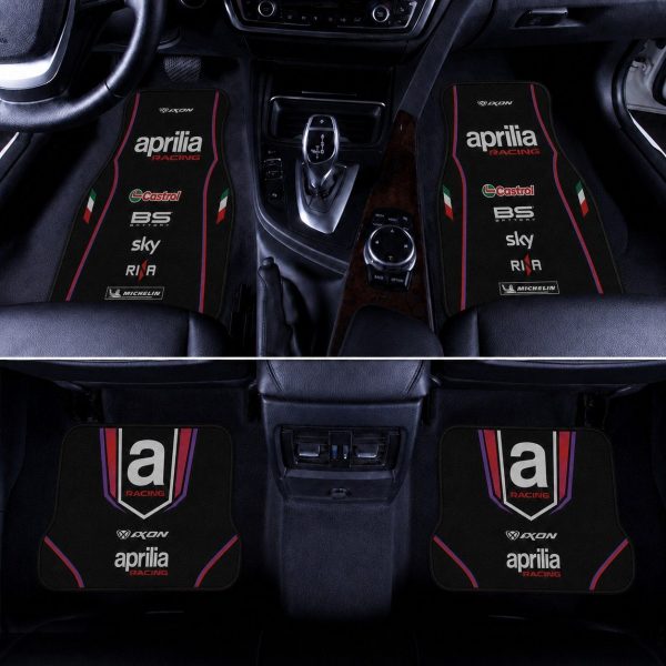 Aprilia Racing MtGP 2026 Team Custom Racing Car Floor Mats