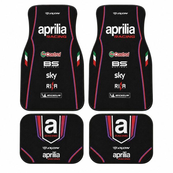 Aprilia Racing MtGP 2026 Team Custom Racing Car Floor Mats