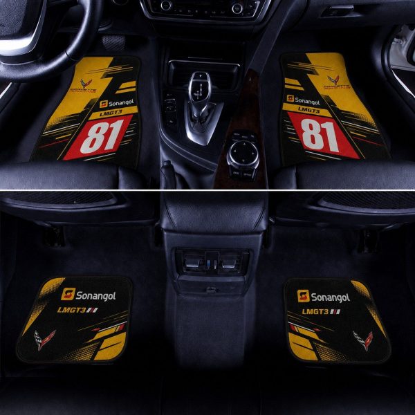 Corvette Z06 GT3.R 81 TF Sport 2026 WEC LMGT3 Racing Car Floor Mats 01