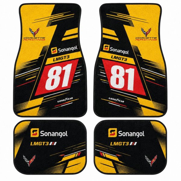 Checo Perez Playera Cadillac 2026 Custom Racing Car Floor Mats