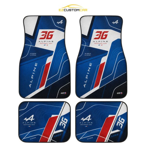 AP A424 #36 2026 WEC Hypercar Custom Car Floor Mats