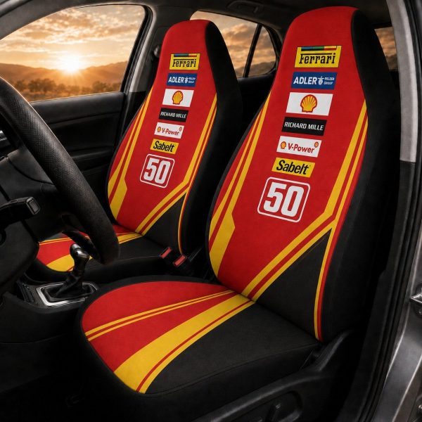 Corvette Z06 GT3.R #81 TF Sport 2026 WEC LMGT3 Racing Car Seat Covers