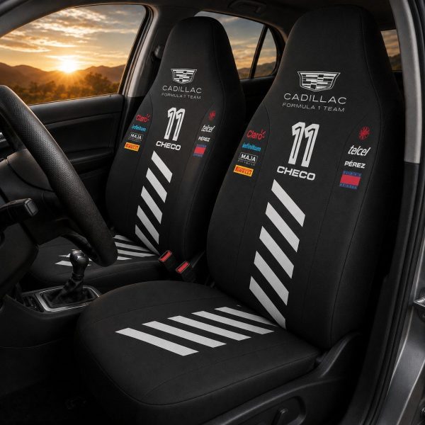 Checo Perez Playera Cadillac 2026 Custom Racing Car Floor Mats