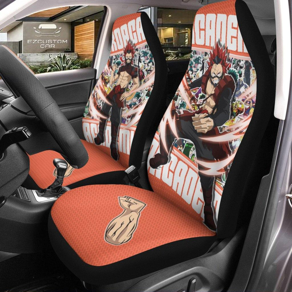 Eijiro Kirishima Manga Car Seat Covers Anime My Hero Academia Fan Gift
