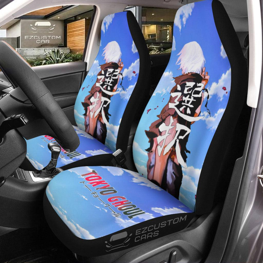 Kaneki Ken Tokyo Ghoul Anime Car Seat Covers
