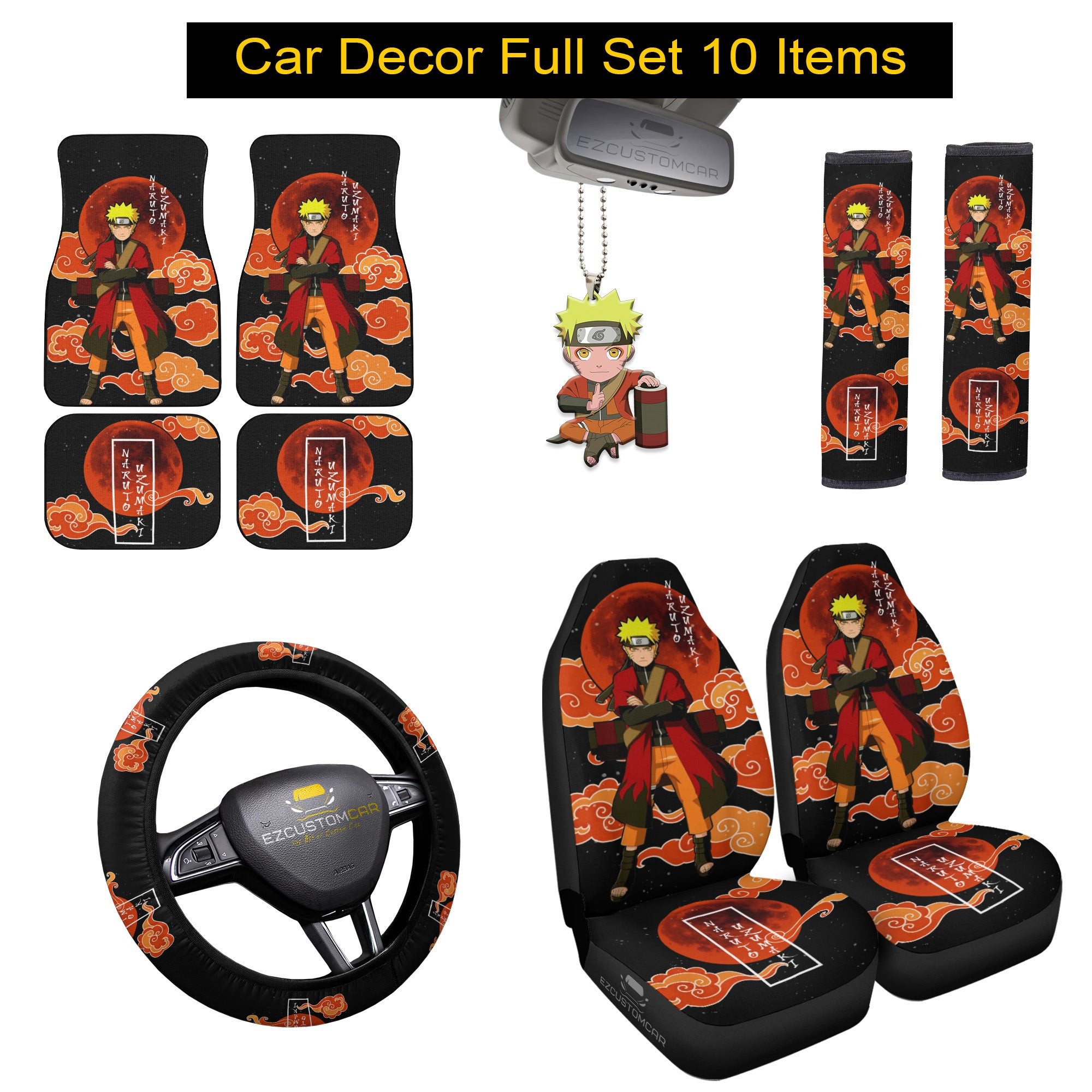 Mad Max 33 Car Interior Decoration Full Set For Racing Lovers