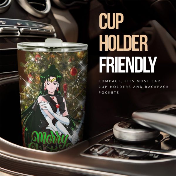 Sailor Moon Christmast Car Accessories Anime Car Tumblers Cup Sailor Pluto