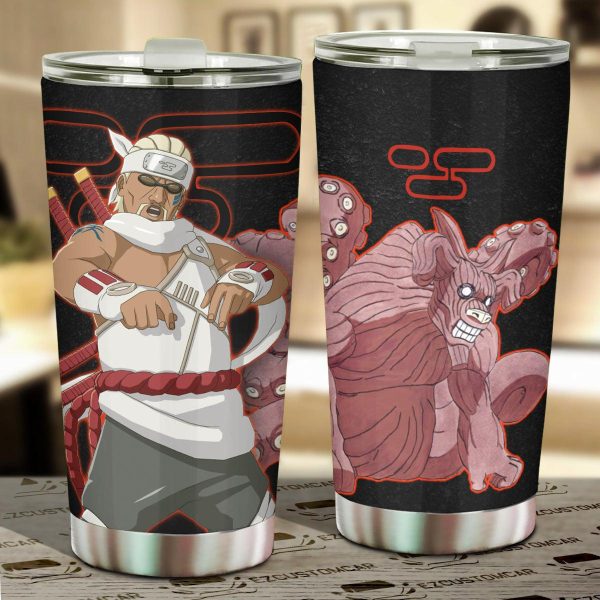 Naruto Car Accessories Anime Car Tumblers Cup Killer Bee