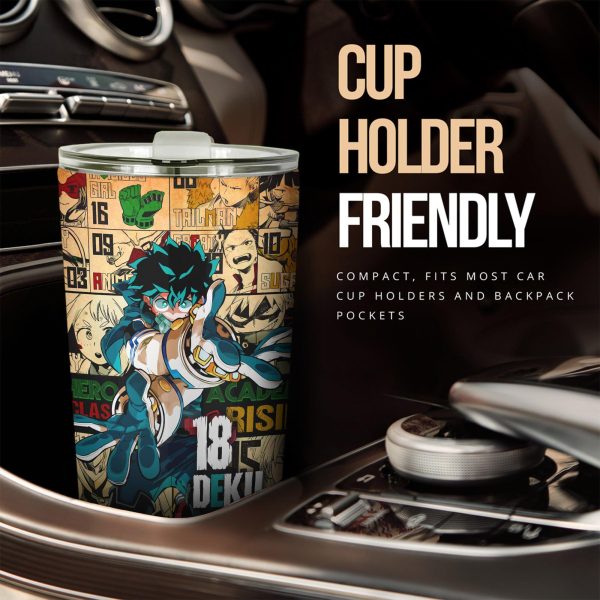 My Hero Academia Car Accessories Anime Car Tumbler Cup Deku Hero