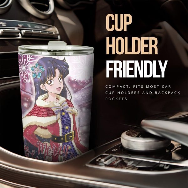 Sailor Moon Sailor Mars Car Tumblers Cup Custom Christmas Car Accessories