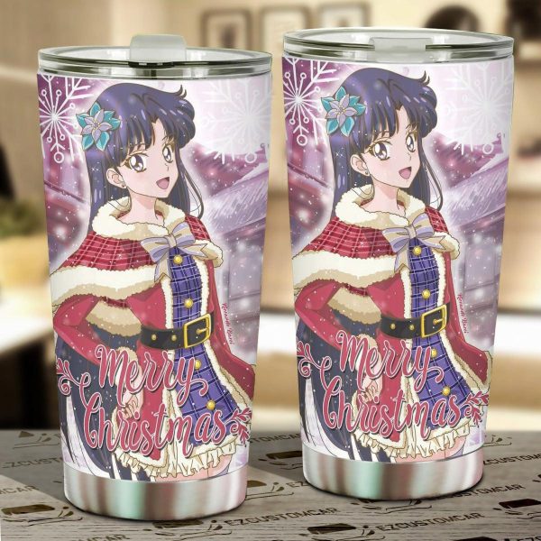 Sailor Moon Sailor Mars Car Tumblers Cup Custom Christmas Car Accessories