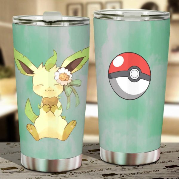 Pokemon Tumbler Cup Leafeon Bloom
