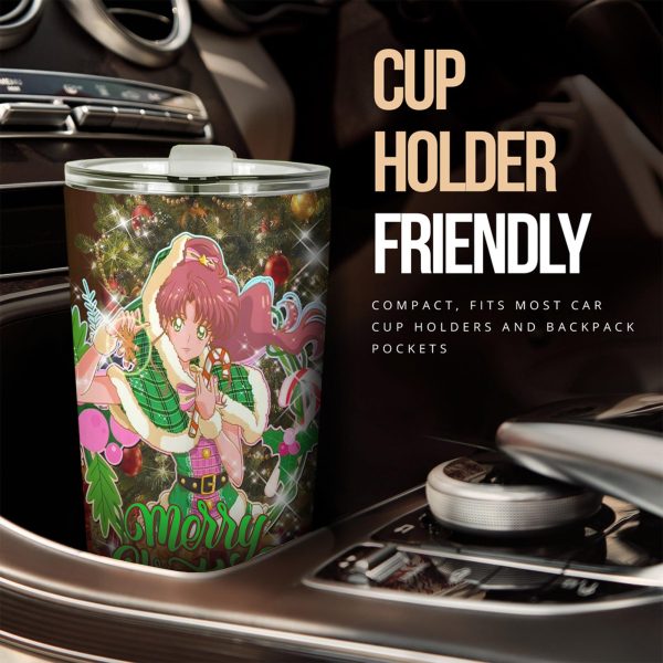Sailor Moon Christmas Car Accessories Anime Car Tumblers Cup Sailor Jupiter