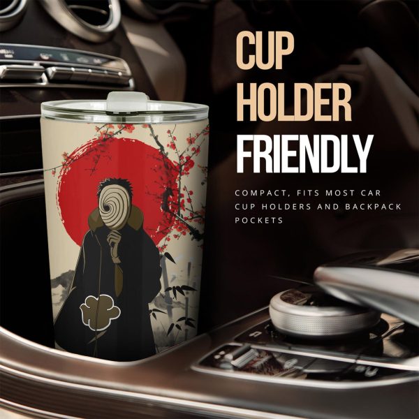 Akatsuki Obito Uchiha Car Tumblers Cup Anime Car Accessories