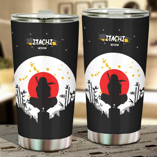 Akatsuki Car Accessories Anime Car Tumblers Cup Itachi Japanese Style