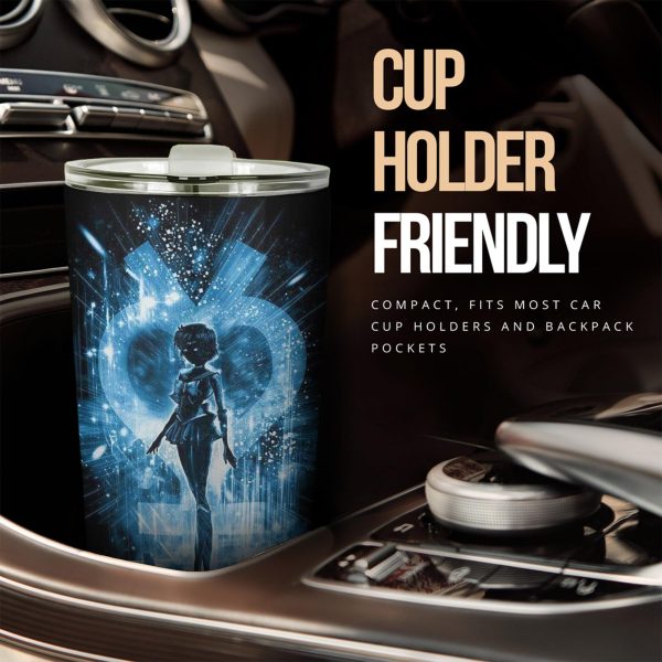 Sailor Moon Car Accessories Anime Car Tumblers Cup Sailor Venus and Symbol