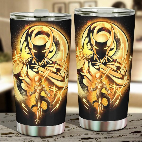 Dragon Ball Z Car Accessories Anime Car Tumbler Cup Golden Fieza Dragon Ball Z Car Accessories Anime Car Tumbler Cup Golden Fieza
