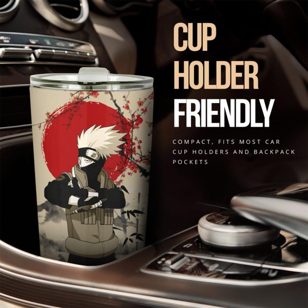 Naruto Car Accessories Anime Car Tumblers Cup Kakashi Mix Antique Artwork