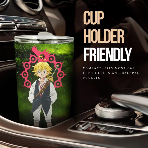 Meliodas Car Tumbler Cup Custom Anime Seven Deadly Sins Car Accessories