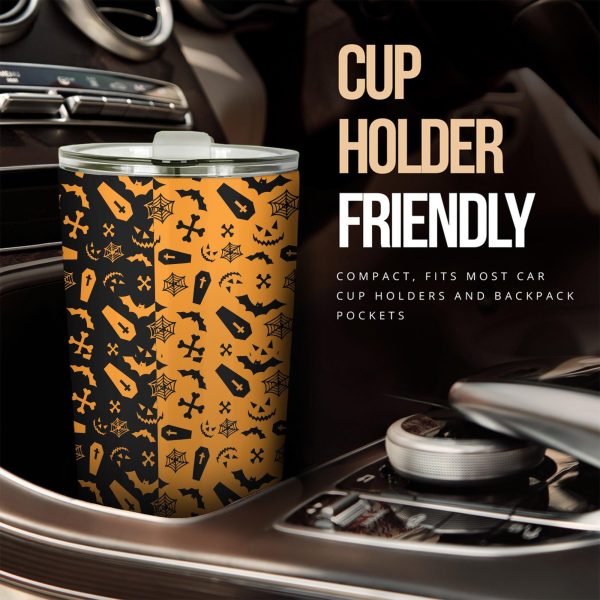 Halloween Car Accessories Custom Car Tumblers Cup Halloween Symbols