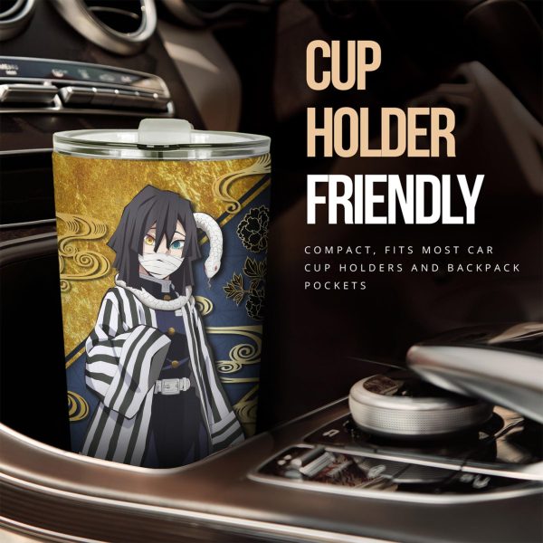 Demon Slayer Car Tumbler Cup Obanai Iguro Car Accessories