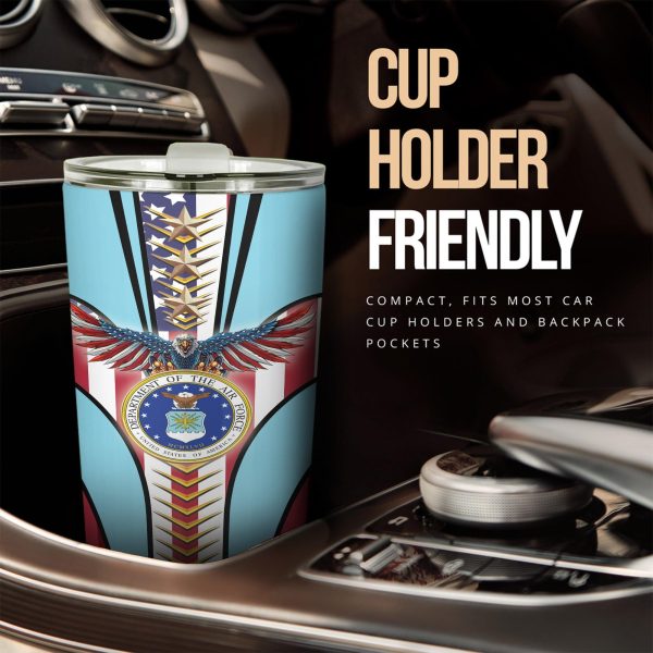 Military Car Accessories Custom Car Tumblers Cup Air Force
