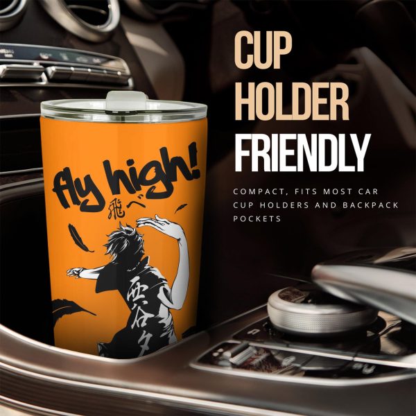 ShÅyÅ Hinata Car Tumbler Cup Custsom Haikyuu Volleyball Car Accessories
