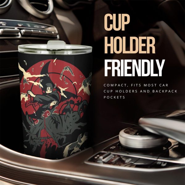 Akatsuki Car Accessories Anime Car Tumblers Cup Itachi Mangekyou Sharingans