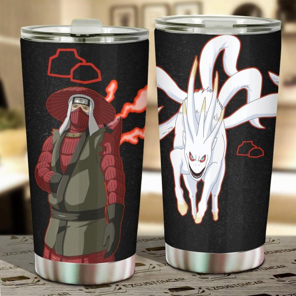 Naruto Car Accessories Anime Car Tumblers Cup Han and Gobi