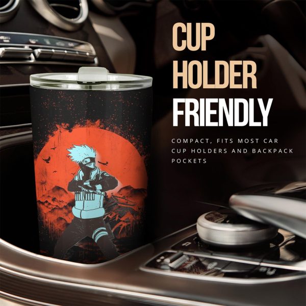 Naruto Car Accessories Anime Car Tumblers Cup Kakashi Hatake Mix Antique Artwork