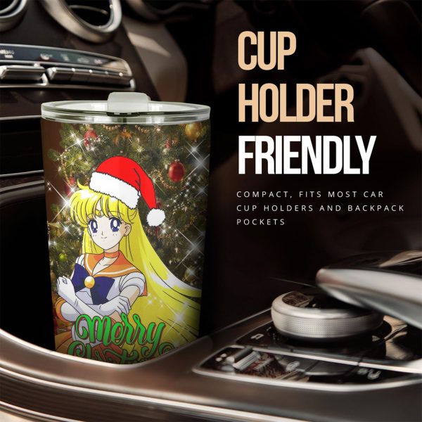 Sailor Moon Christmast Car Accessories Anime Car Tumblers Cup Sailor Venus