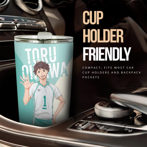 Haikyuu Car Accessories Anime Car Tumbler Cup Oikawa Tooru