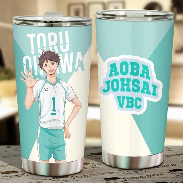 Haikyuu Car Accessories Anime Car Tumbler Cup Oikawa Tooru