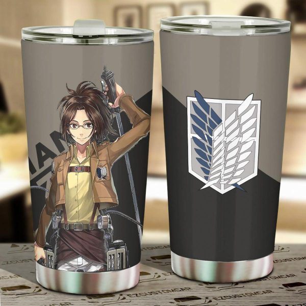 Attack on Titan Car Tumbler Cup Hange Zoe