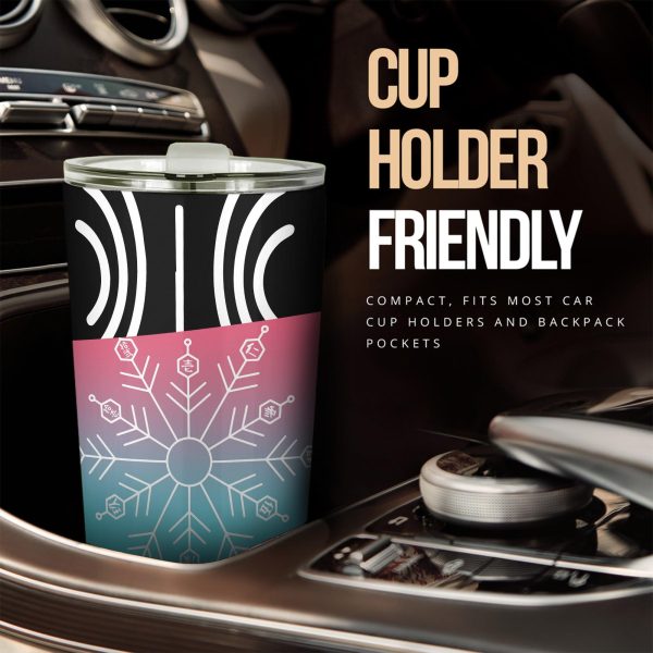 Demon Slayer Car Accessories Anime Car Tumblers Cup Akaza