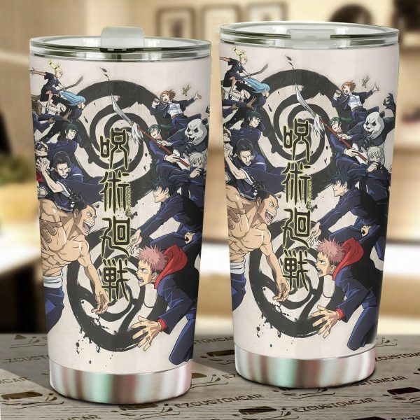 Jujutsu Kaisen Car Tumblers Cup Anime Car Accessories JK
