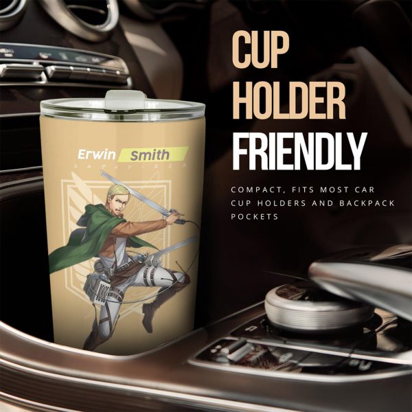 Attack on Titan Car Tumbler Cup Erwin Smith AOT