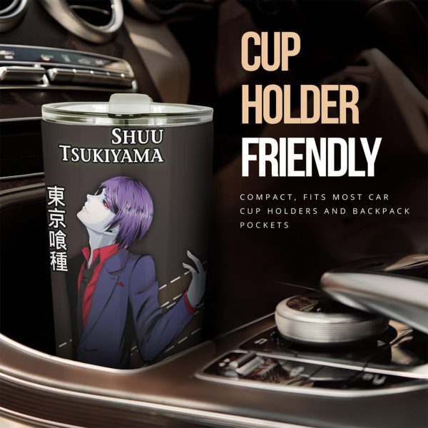 Tokyo Ghoul Car Accessories Anime Car Tumblers Cup Shuu Tsukiyama