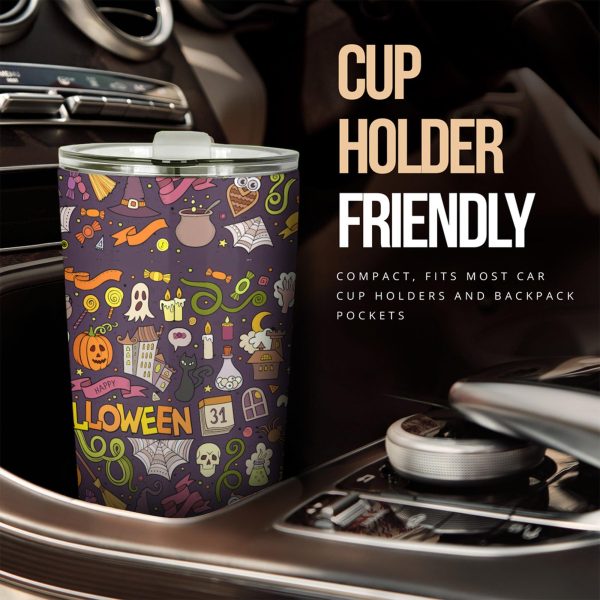 Halloween Car Accessories Custom Car Tumblers Cup Halloween Party