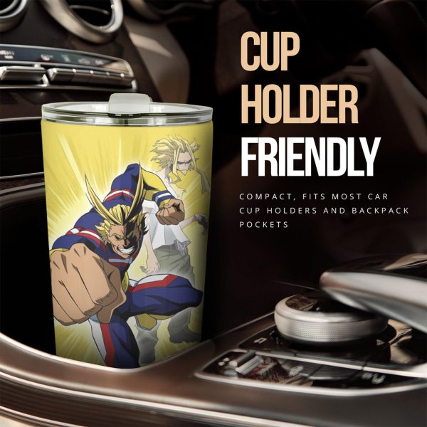 My Hero Academia Car Accessories Anime Car Tumbler Cup All Might MHA