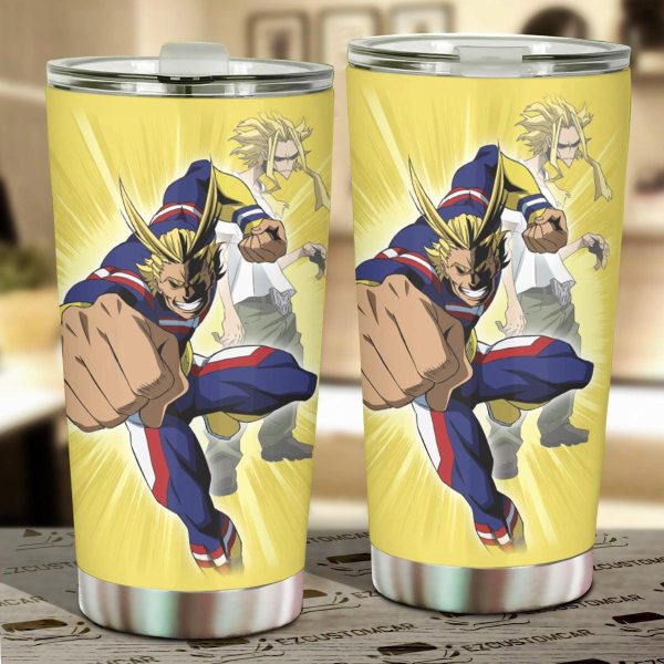 My Hero Academia Car Accessories Anime Car Tumbler Cup All Might MHA