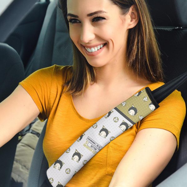 Keiji Akaashi Seat Belt Covers Custom Haikyuu Anime Car Accessories
