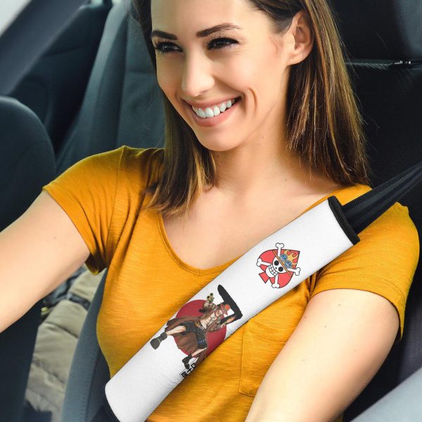 Portgas D. Ace Seat Belt Covers Custom One Piece Anime Car Accessories Portgas D. Ace Seat Belt Covers Custom One Piece Anime Car Accessories