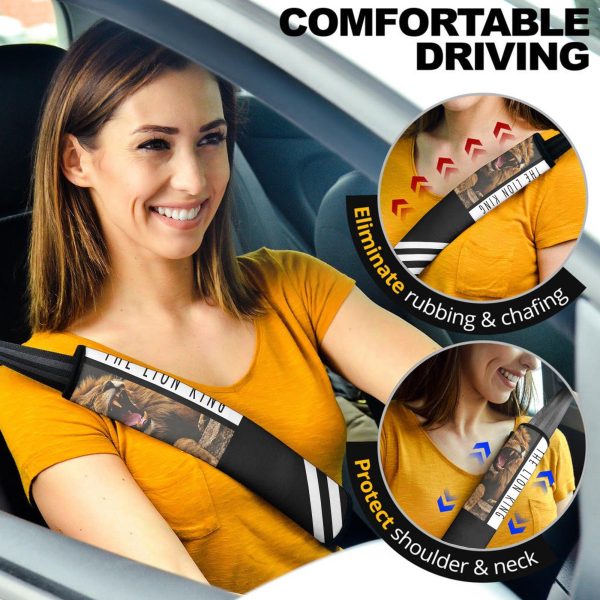 The Lion King Seat Belt Covers Custom Lion Car Accessories