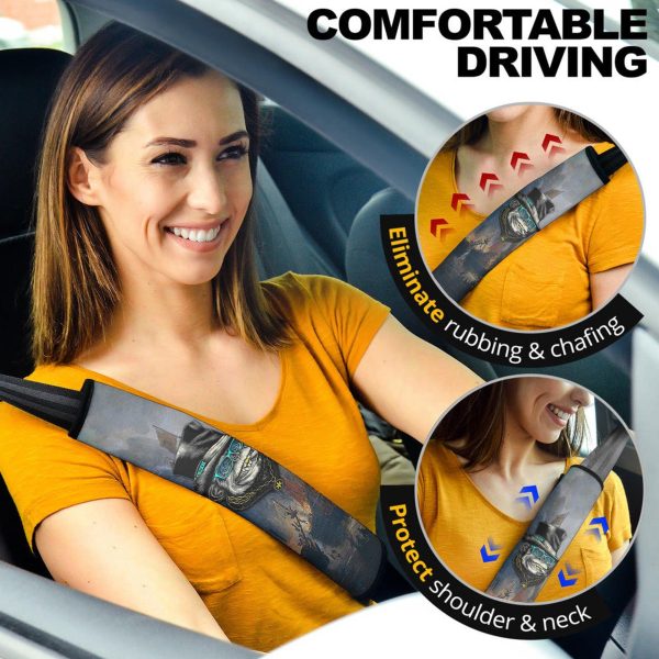 Cool Monkey Seat Belt Covers Custom Animal Car Accessories