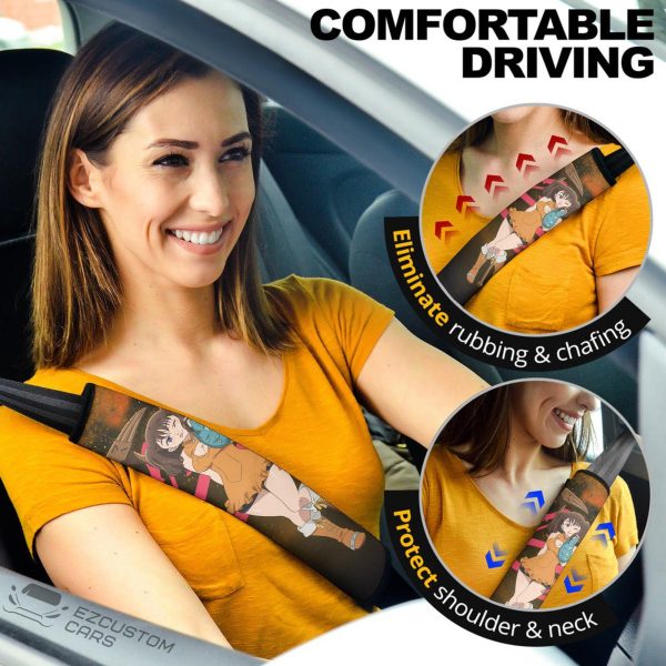 Diane Seven Deadly Sins Seat Belt Covers Custom Anime Car Accessories