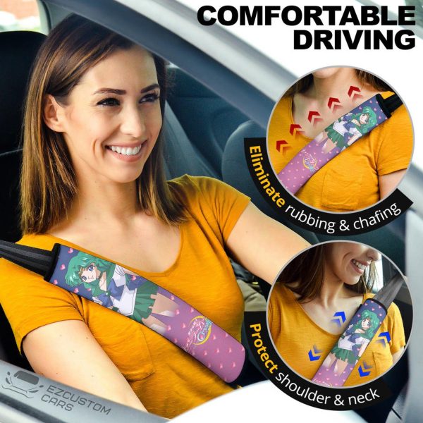 Sailor Moon Anime Seat Belt Covers Sailor Neptune