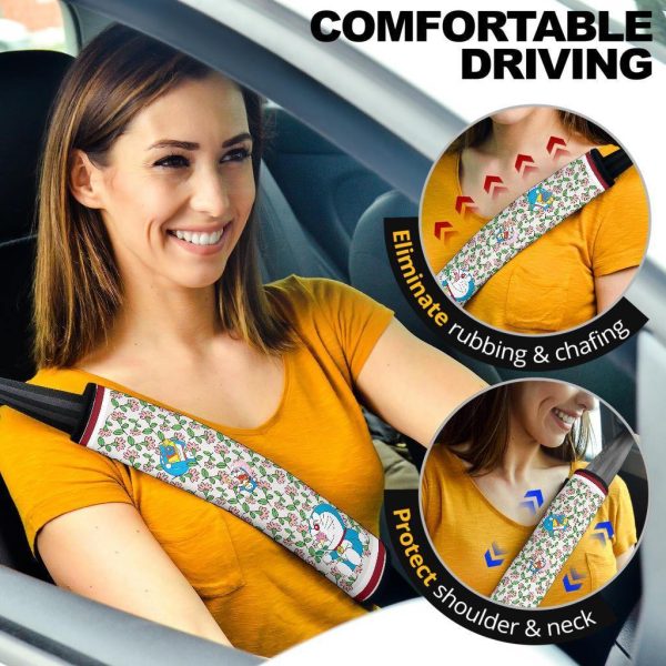 Doraemon Seat Belt Covers Doraemon Anime