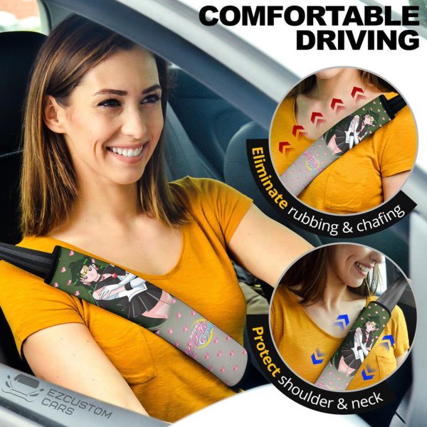 Sailor Moon Anime Seat Belt Covers Sailor Pluto