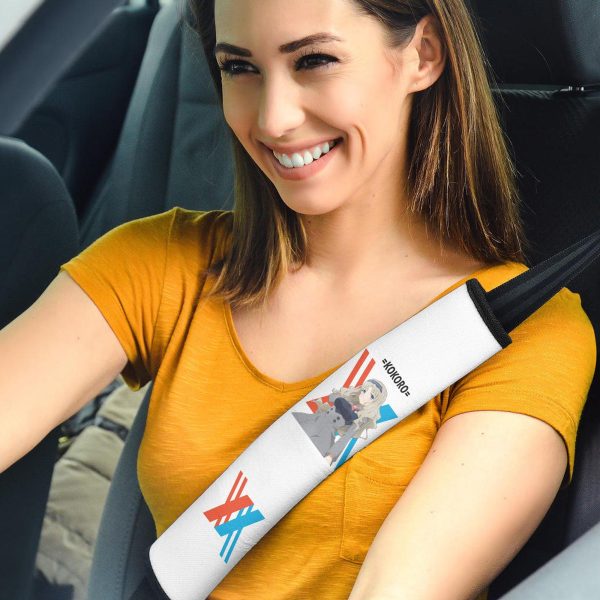 Kokoro Seat Belt Covers Custom Darling In The Franxx Anime Car Accessories